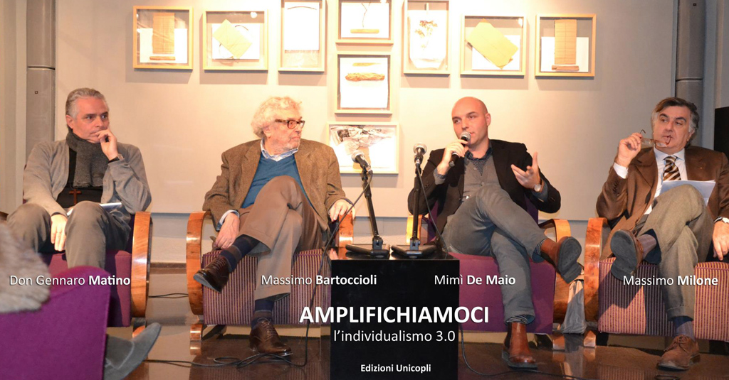 Presentazione a Napoli di Amplifichiamoci con Gennaro Matino e Massimo Milone
