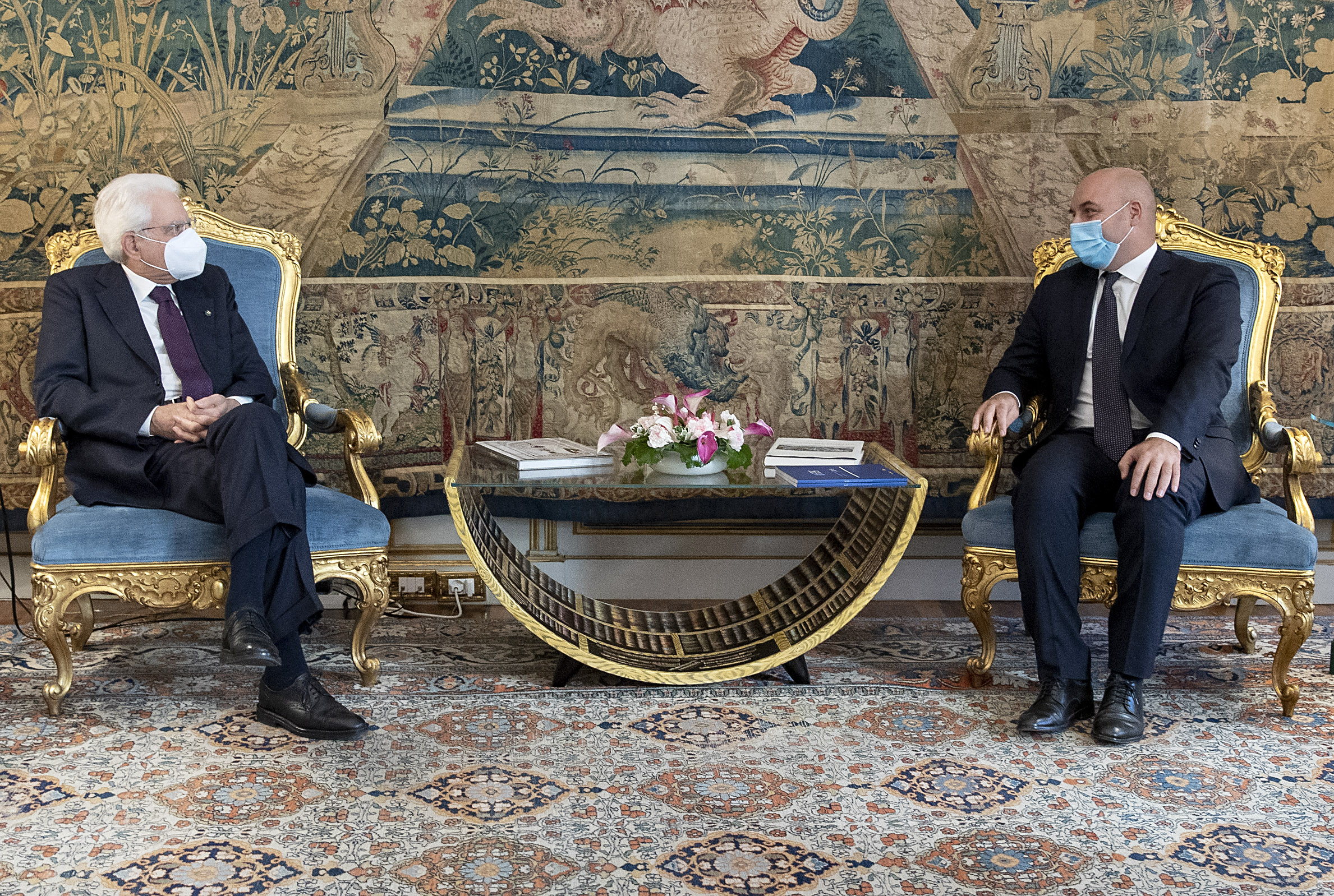 Domenico De Maio incontra il Presidente Sergio Mattarella